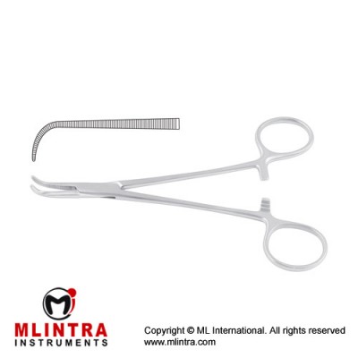 Gemini Dissecting and Ligature Forcep Curved Stainless Steel, 13 cm - 5"